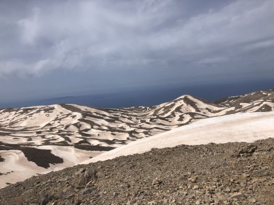 view from top of Pachnes in direction to Gavdos