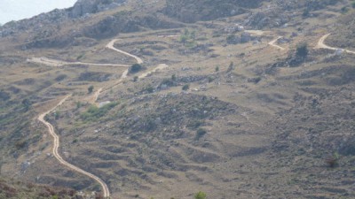 Blick von Selada Richtung Libyschem Meer