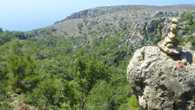 Seitenschlucht der Lissos-Schlucht