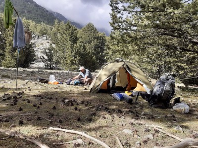 Camping nahe Kroussia